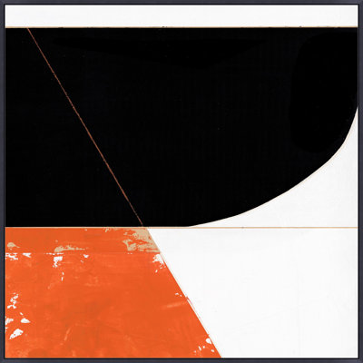Back to Blocks 3 Framed Graphic Art Canvas
