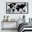 Elegant Black Decorative Metal Wall Accessory, 47.2 x 23.6 inches | 100% Metal, Thickness: 0.06 inches | Easy Wall Hanging Design | Stylish Home Decor for Living Room, Office, and Entryway | Durable & Modern-852788559