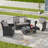 4 Pieces Outdoor Patio Furniture Sets-1837435242