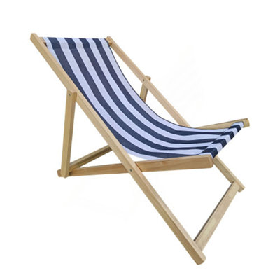 Sling Chair Stripe Broad, Folding Chaise Lounge Chair, Pool Lounge Chairs, Lounge Chair Outdoor by Highland Dunes