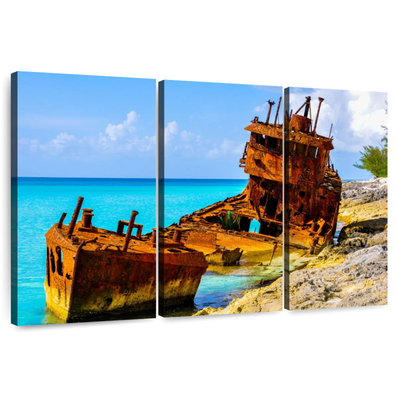 Mehar Bimini Shipwreck, 42" H x 65" W