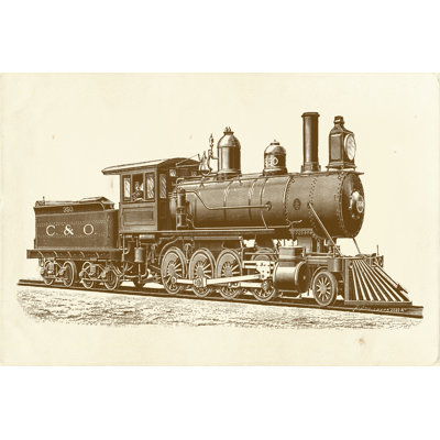 Train Engine II - Wrapped Canvas Print