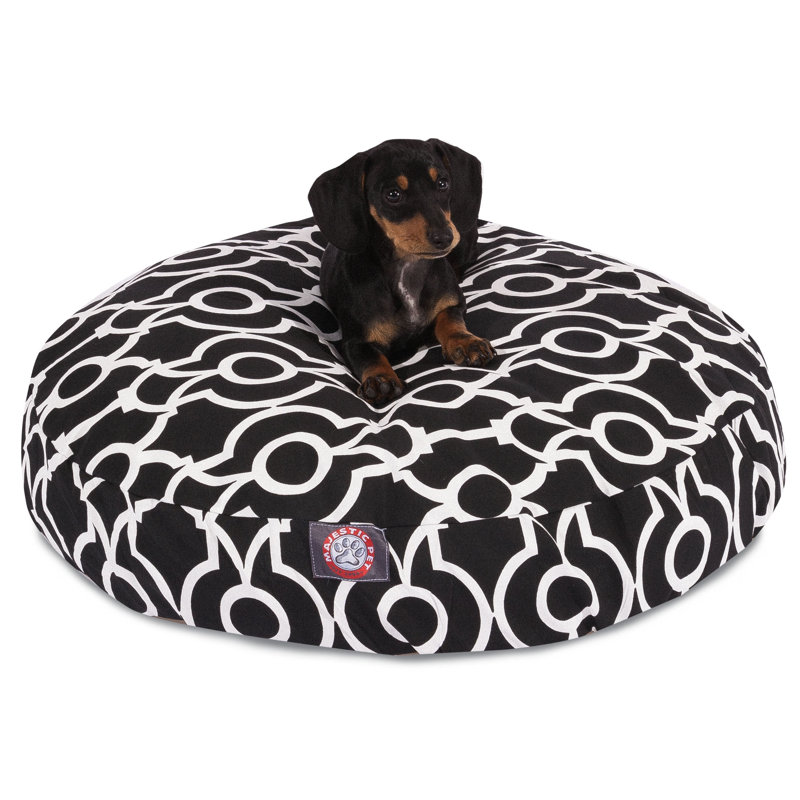 Coussin pour chien Athens, Petit (l 30 po x P 30 po x H 4 po), Noir