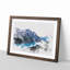 Peyto Lake in Alberta Canada - Picture Frame Painting Print-56851813-56851816