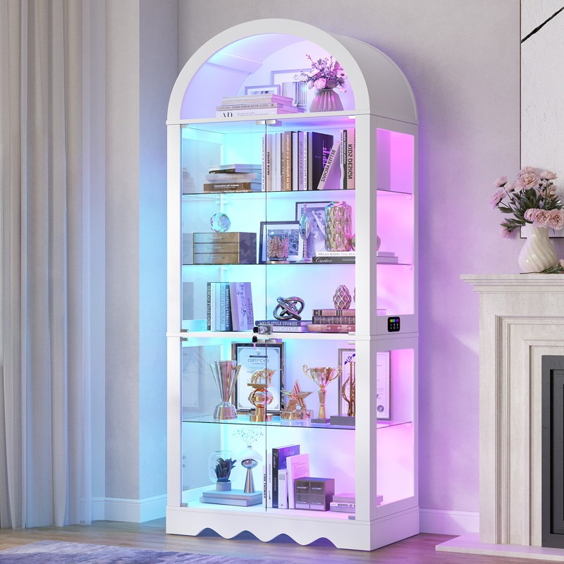 Display Cabinet, White
