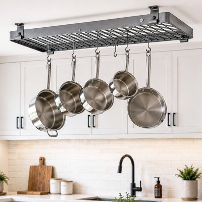 Carbon Steel Handcrafted Rectangle Ceiling Hook or Screw