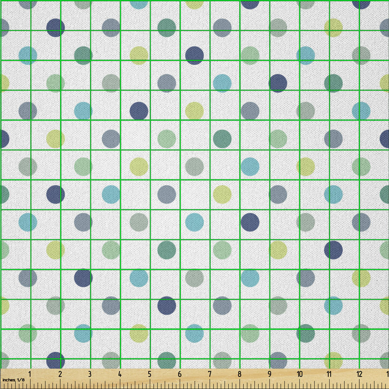 Cyenna Classy Vintage Design Layout Fabric