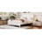 Mid-Century Wood Platform Bed with Headboard and Wood Slat Support-2097885742-2097885741
