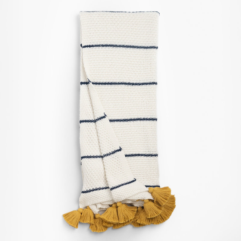 Knitted Throw Blanket