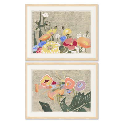 Resplendent I & II Painting