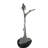 Monkey Resting On A Tree Silver Finish Bronze Statue - Size: 12" X 13" X 27"H.-53123531