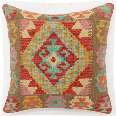 Dunne Geometric Throw Pillow