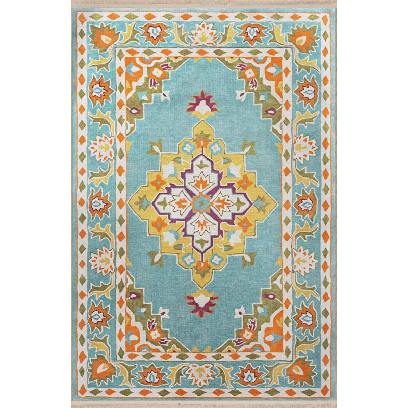Tapis rectangulaire Xaven, Tapis de couloir 4 pi x 9 pi 11 po