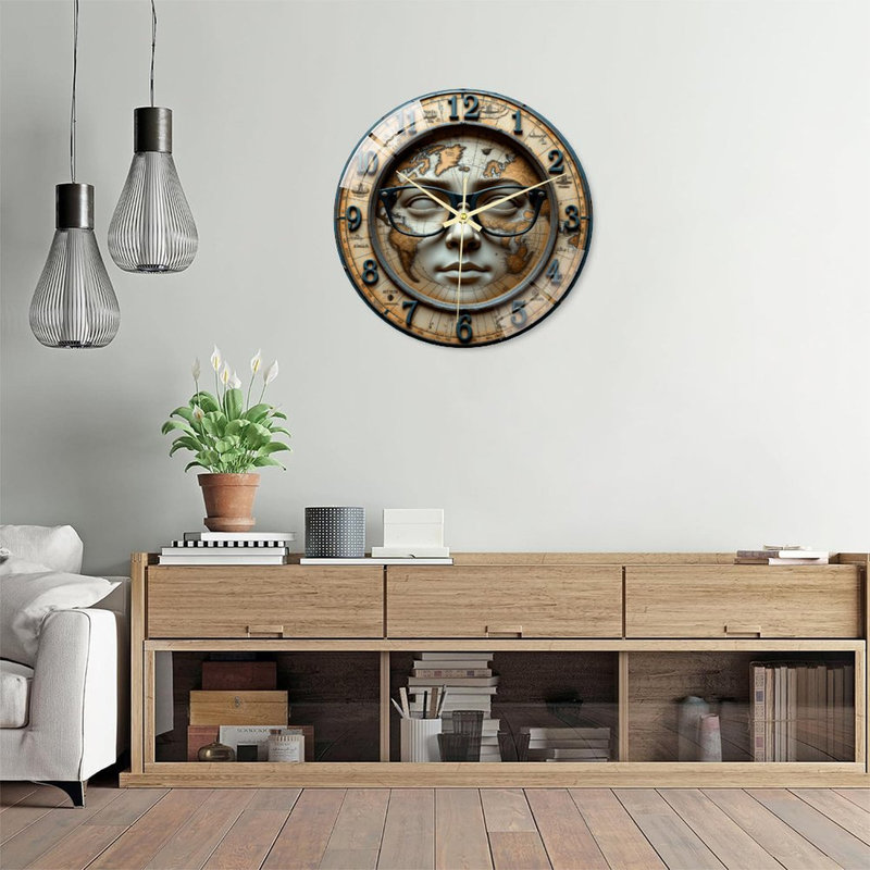 Horloge murale 16 po