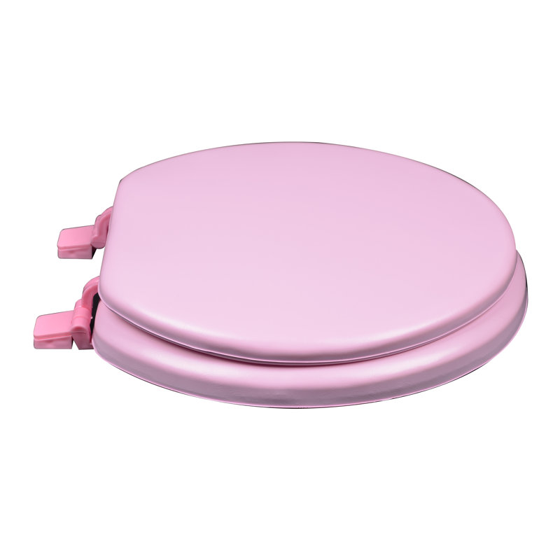 Siège de toilette rond Deluxe, Rose