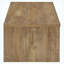 Table basse rustique en bois de manguier avec plateau relevable et table de salon fonctionnelle avec rangement