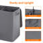 Canvas Laundry Hamper with Handles-1586990276