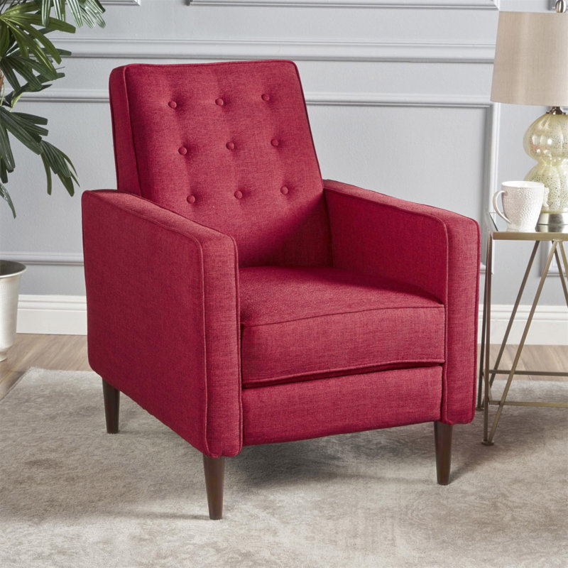 Fauteuil inclinable, Rouge