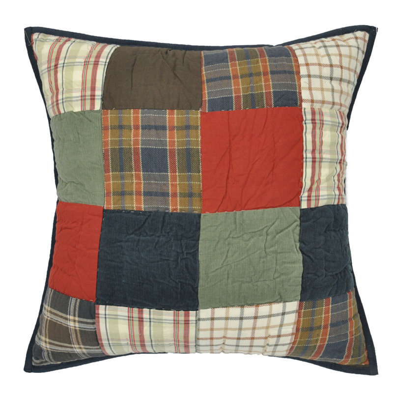 Shot 100% Cotton Ties Sham - Standard, Standard