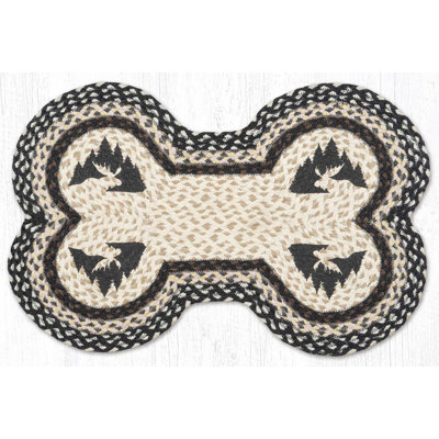 Tapis en jute tressé à la main