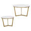 Ensemble de tables basses 2 pièces Modern Modern