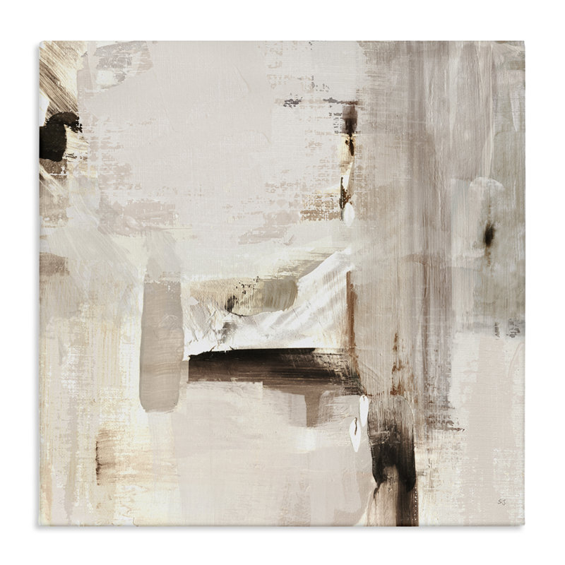 «Neutral Tone Abstraction», art mural par Susan Jill bp-672_CN, H 17 po x l 17 po