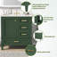 Meuble-lavabo 30 po avec lavabo, 3 tiroirs et porte à fermeture douce Urso, structure en bois massif Urso-640899636
