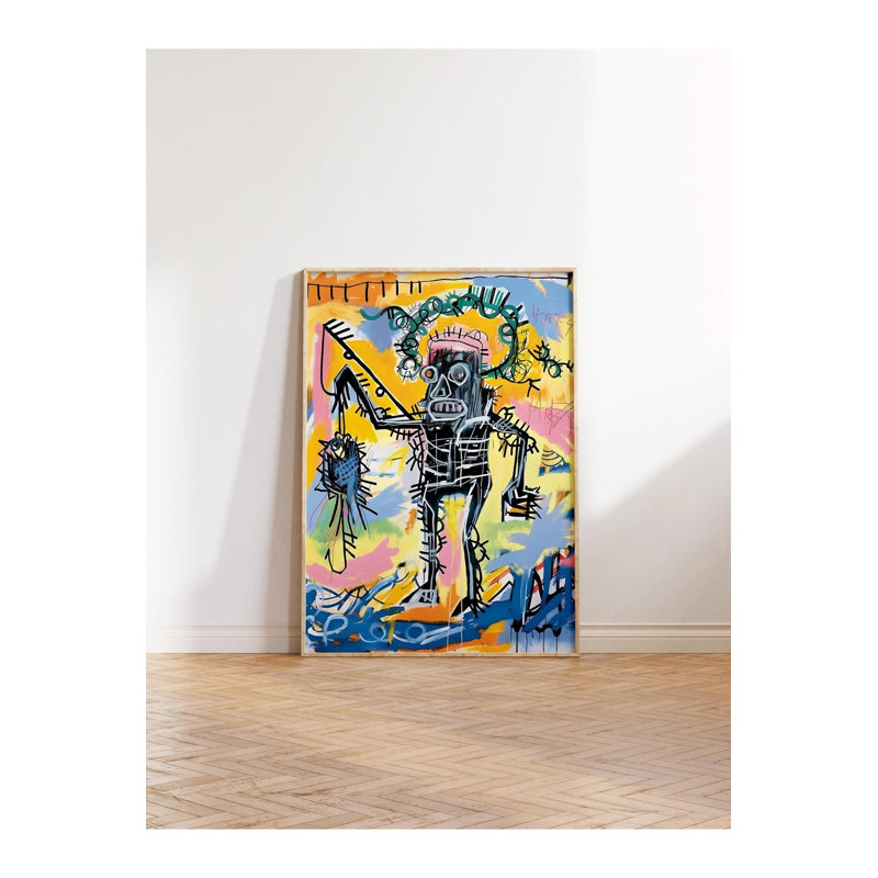 Peinture décorative encadrée