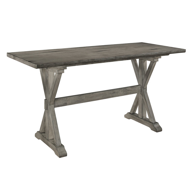 Corojo 4 - Person Trestle Dining Set, 5, White