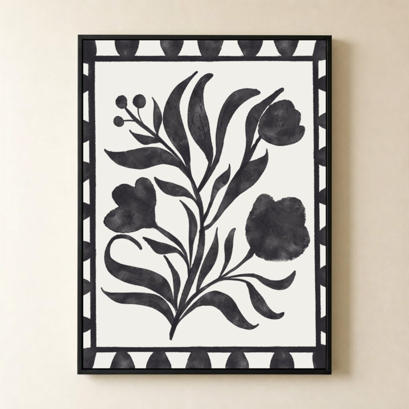 Floral Pop II par Elizabeth Medley - Impression sur toile
