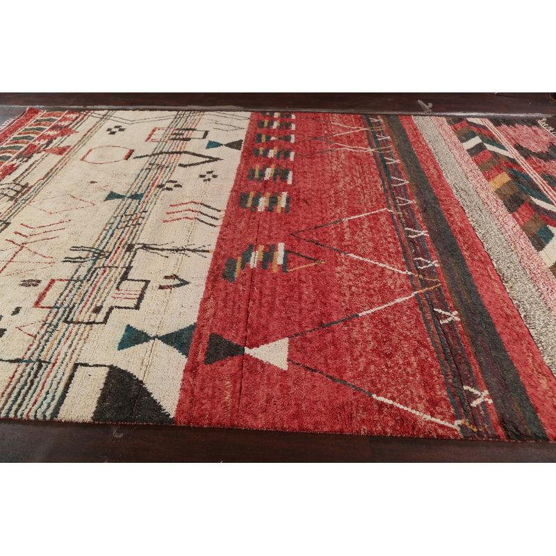 Tapis noué à la main unique en son genre