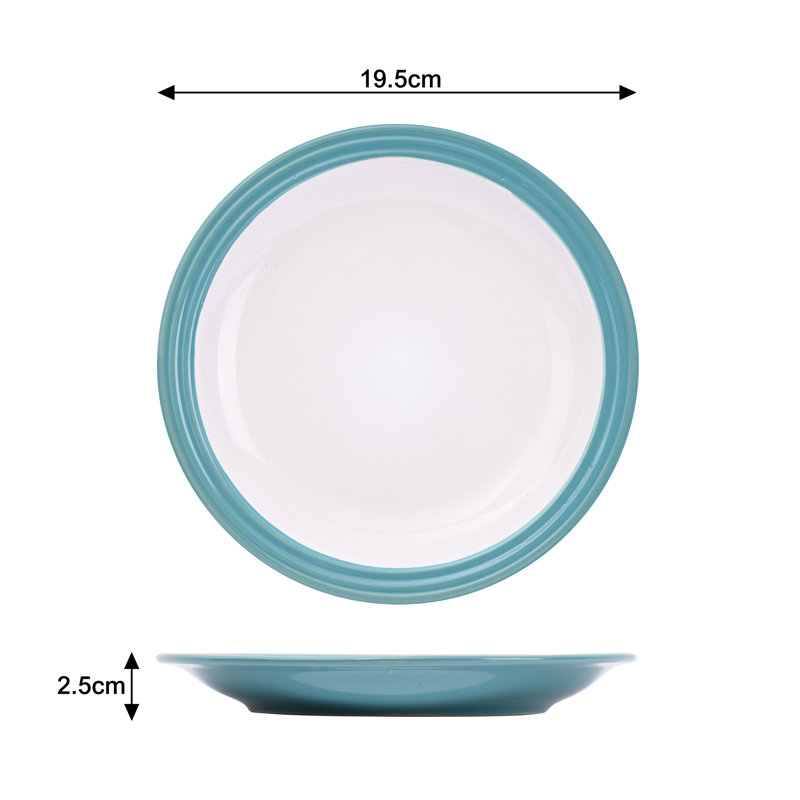 16PC Camden Dinner Set, Teal