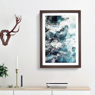 Tempest in Abstract - Framed Print