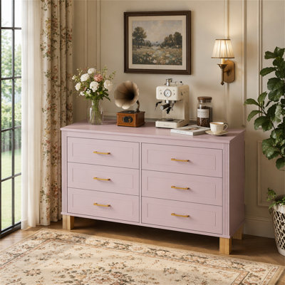 Commode double 6 tiroirs