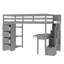 Lit mezzanine simple Putman avec bureau intégré-1646022468