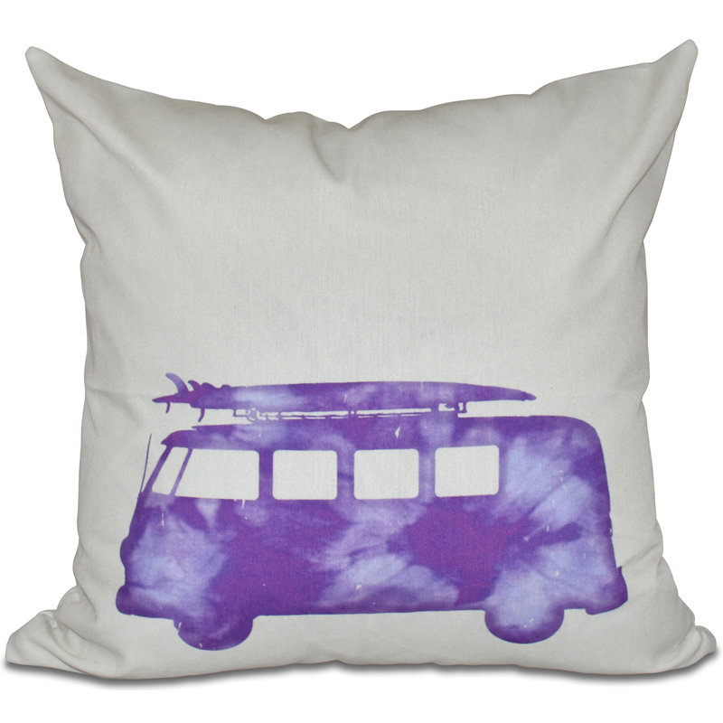 Coussin Willems, H 18 po x l 18 po, Mauve