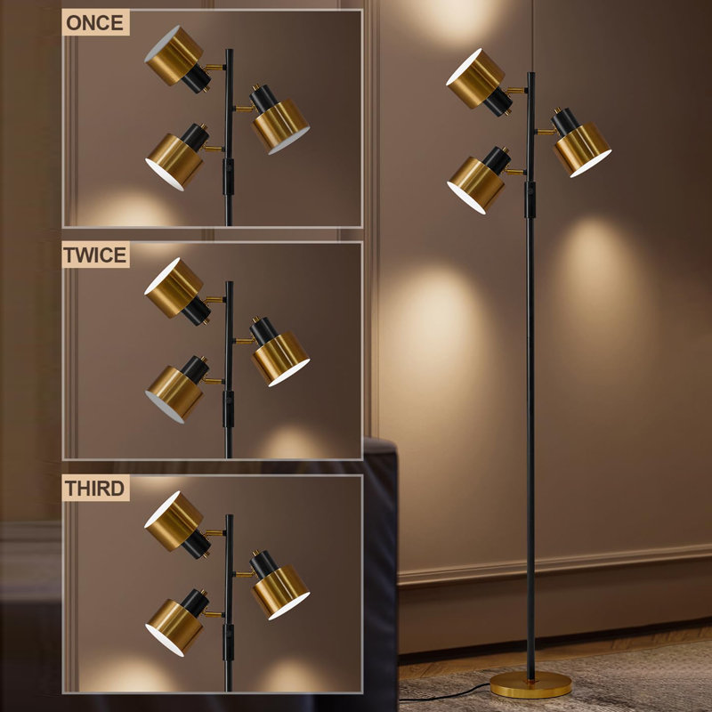 Floor Lamp, Doré