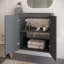 Base de meuble-lavabo simple 23 po mural seulement-1581743203-1581743202