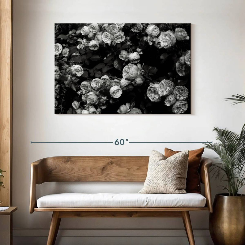 Harnek Roses BW, H 30 po x l 45 po