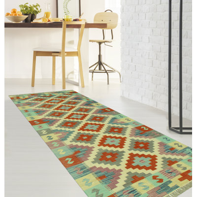 Bobbee Wool Geometric Indoor Rug