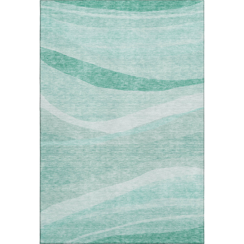 Tapis tourbillon de qualité supérieure lavable à la machine Wayne AMF1099, Rectangle 5 pi x 7 pi 6 po