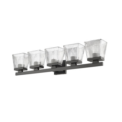 Meuble-lavabo 5 lumières Panora