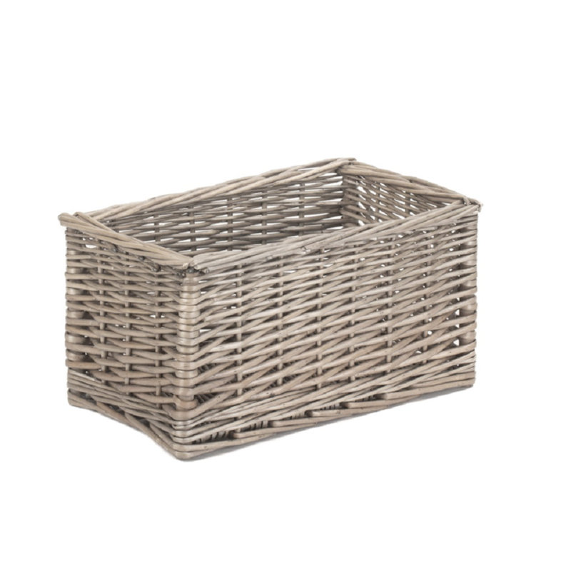 Brambly Cottage Wicker Decorative Basket, 20cm H x 33cm W x 17cm D