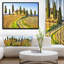 «Tuscany Scenery Italy», photographie encadrée sur toile-26695017