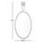Tobago Metal Flat Wall Mirror-25370750