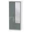 Yvette 2 Door Manufactured Wood Wardrobe-23704031-18860274
