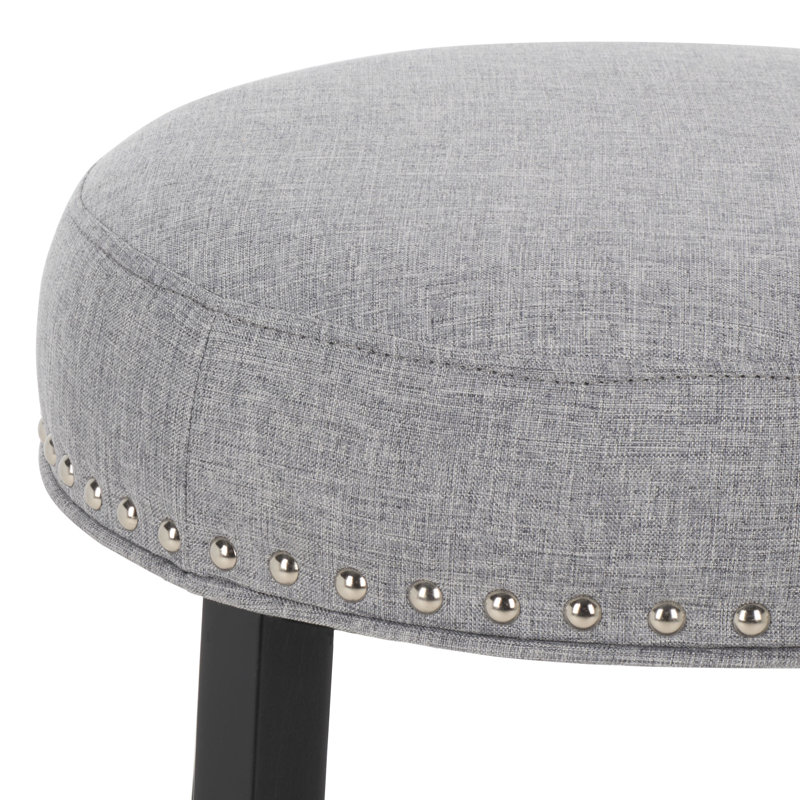 Tabouret de comptoir Amato, Gris