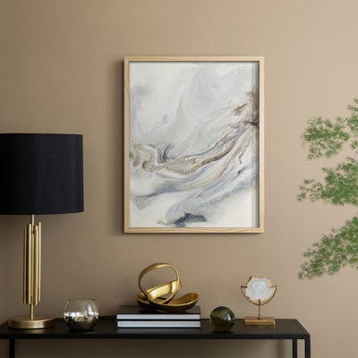 Ephemere Framed Print Framed Print - Solid Wood