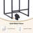 24'' Counter Height Bar Stool with Metal Legs Set of 1-122485858