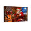 Ensemble de 3 reproductions d'art sur toile, Christmas Santa jouant du violoncelle par foyer-678127153